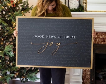 The Story of Christmas | Wooden Wall Art Sign