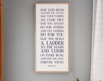 Forever Young | Wooden Wall Art Sign