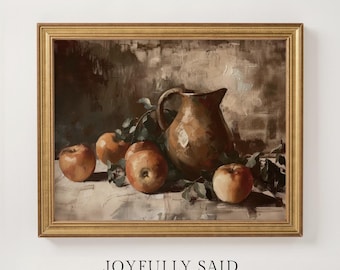 Simple Abundance | Framed Canvas Art