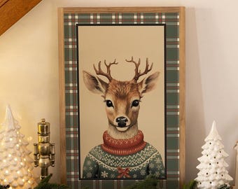 Oh Deer Wooden Wall Art Sign
