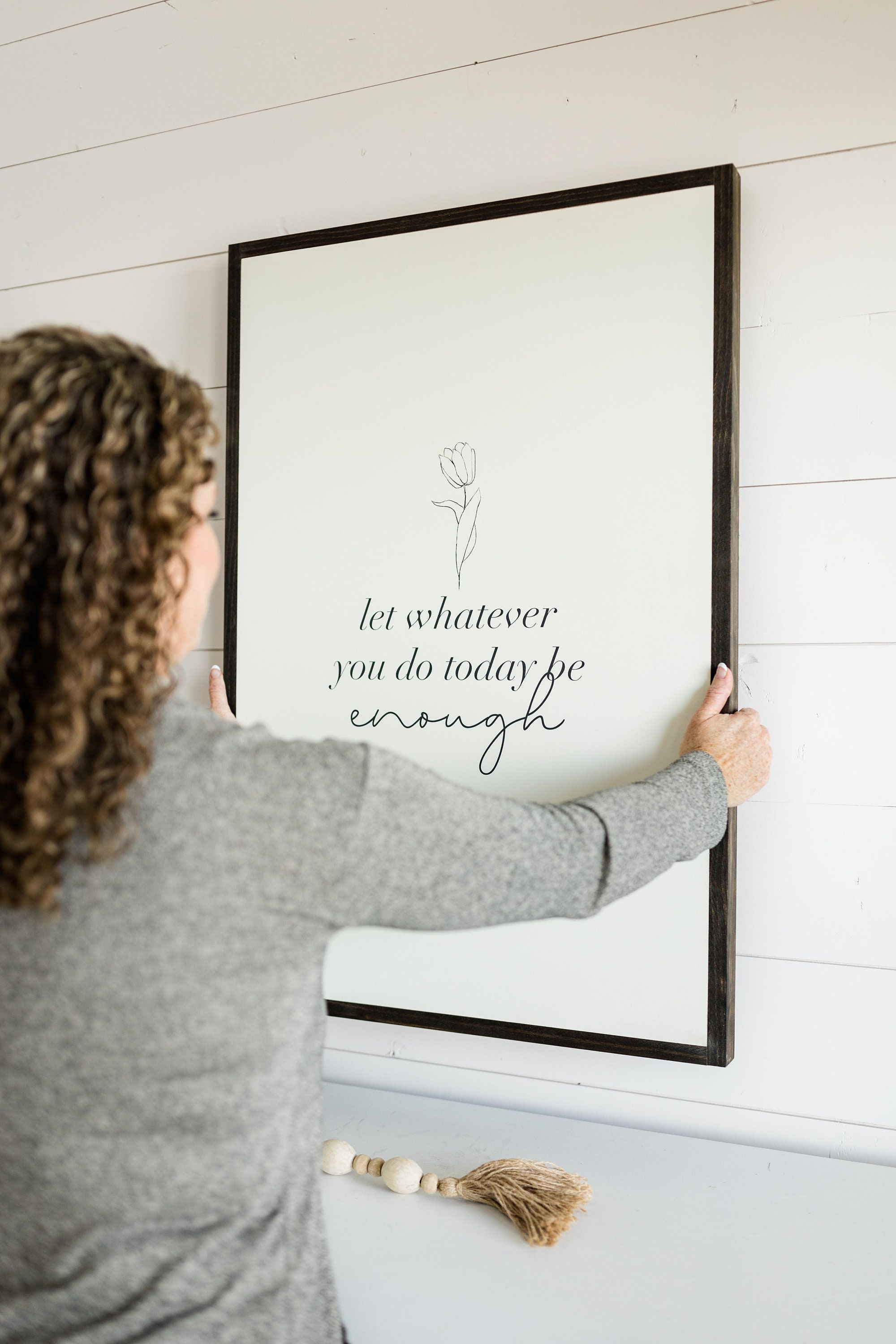 You Do Sign Let Whatever You Do Wooden Wall Art Sign - Etsy