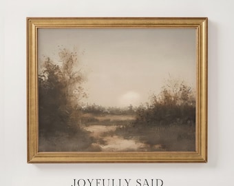 Evening Light | Framed Canvas Art