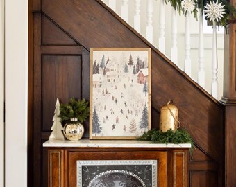 Apres Noel Wooden Wall Art Sign