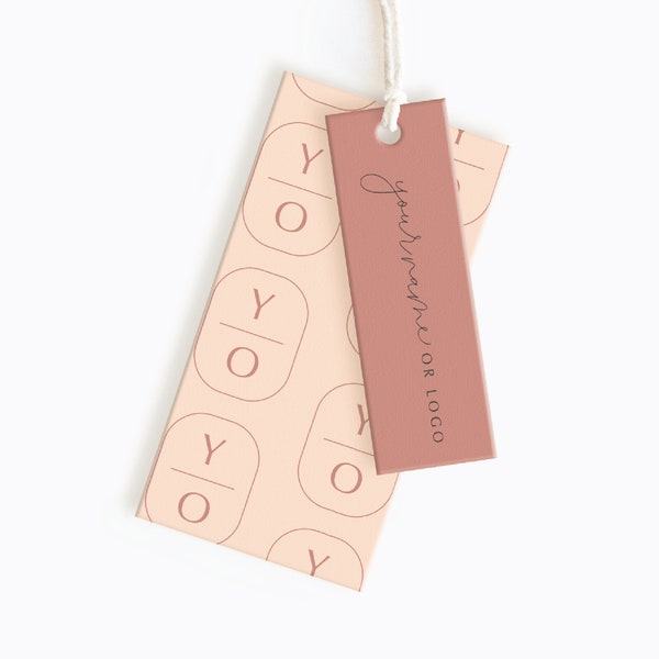 Care Tags | Clothing Hang Tags Custom | Knitting Labels | Double Hang Tag