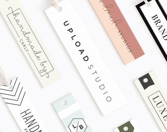 Custom clothing tag | Swing Tag  | Hang tags with String | Customizable Clothing label