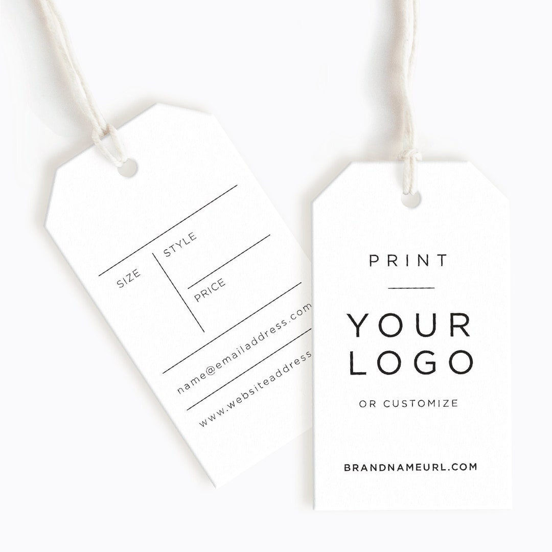 Clothing Tags Custom Knitting Tags Tags for Handmade Items Clothing Size Labels Etsy