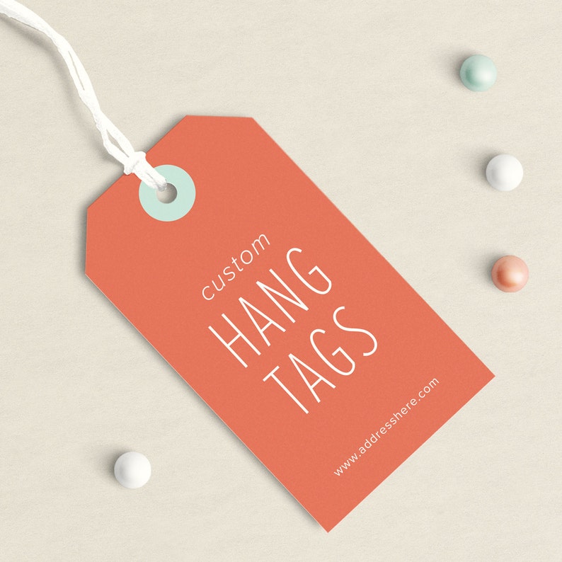 Custom Clothing Tags Custom business Card tag hang Tag Etsy