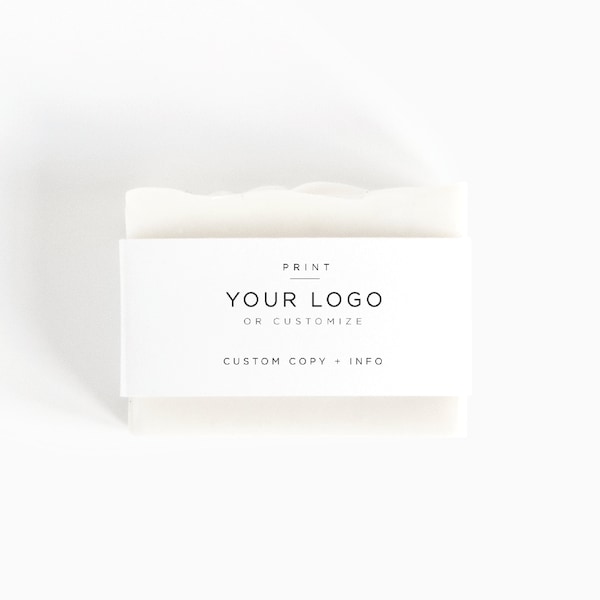 Custom Belly Band | Cosmetic Packaging | Soap Packaging | Custom Tie Sleeve