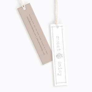 Tags for Handmade Items | Custom Clothing Tags | Swing Tags | Wash Care Labels