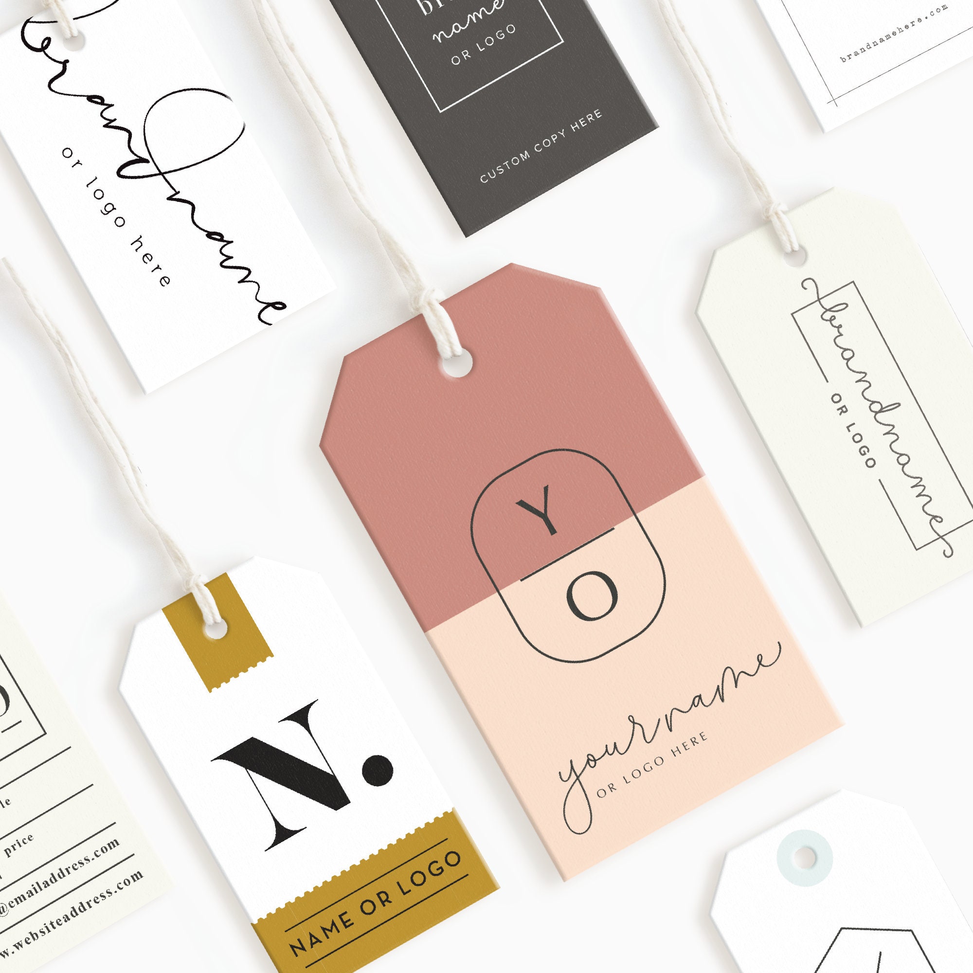 Custom Hang Tags, Custom Clothing Labels, Custom Business Card Tag