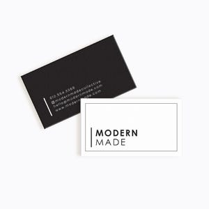 Minimalist Business Card Template | Modern Business Card | Customizable Business Cards | Premium business cards