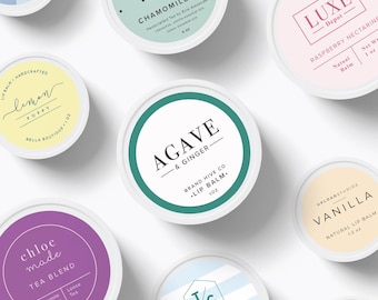 Custom Logo Stickers: Product Labels, Candle & Cosmetic Packaging