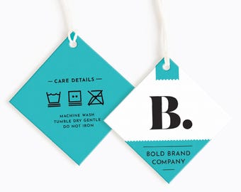 Gepersonaliseerde wasvoorschriften voor kleding: waslabels met instructies op maat
