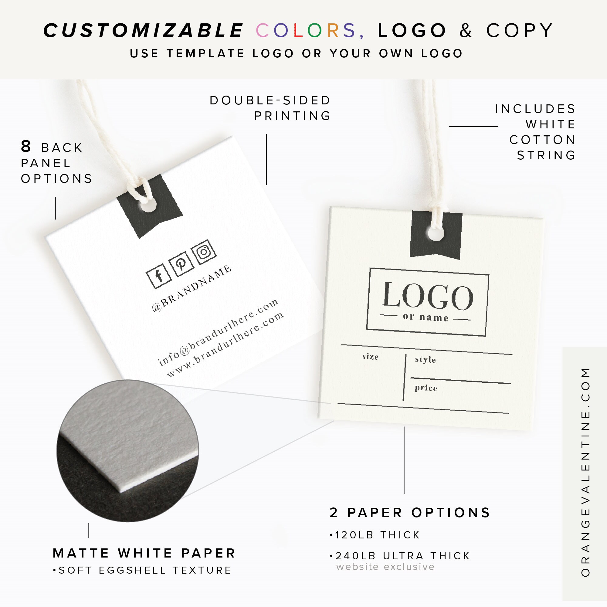 Custom Clothing Labels Custom Clothing Tags Clothing Tags Etsy Canada