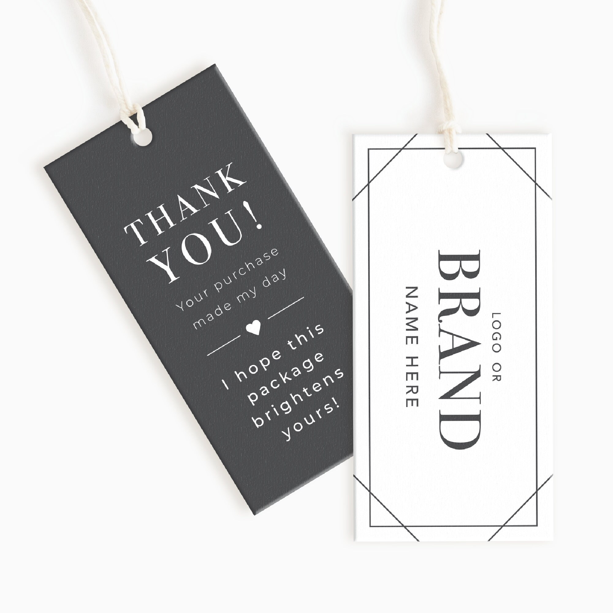 Swing Tags Tags for Handmade Items Knitting Labels Your - Etsy