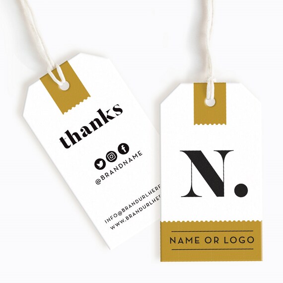 Swing Tags Clothing Hang Tags Custom Clothing Size Labels Etsy