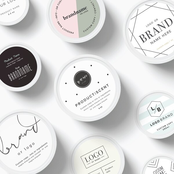 Round custom sticker labels, custom logo stickers, custom candle label, custom package design, egg carton labels, custom product sticker