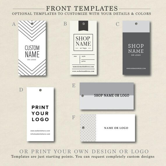 Printed Fabric Label Custom Logo Labels Custom Care Instructions Clothing Size Tags Coupon Card Custom Clothing Labels Swing Tag