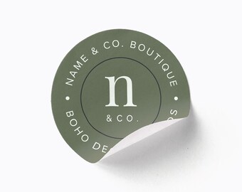 Pegatinas con logotipo personalizado: etiquetas mate para embalaje de productos