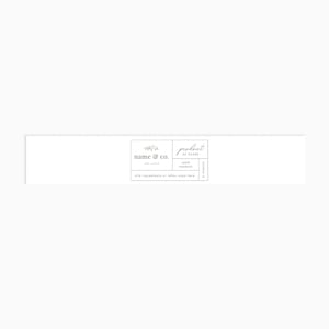 Custom Belly Band | Custom Soap Sleeves | Paper product sleeve | Custom Soap packaging image 3