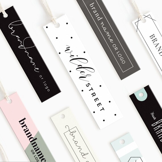 Clothing Label Custom Hang Tag Custom Clothing Tag Logo Etsy