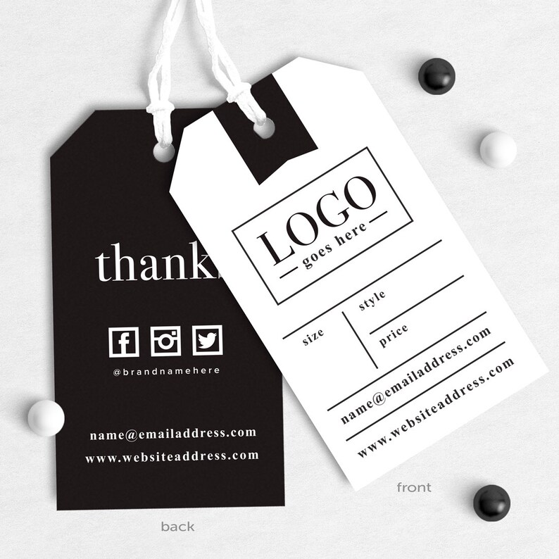 Product Tags Design Custom Textile Tags Care Instructions Etsy