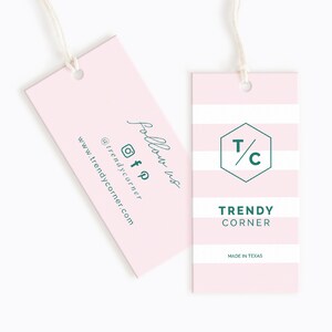 Custom Swing Tags: Logo Tags for Handmade Items