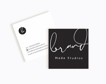 Tarjetas de presentación personalizadas / Tarjetas de presentación prediseñadas / Tarjetas de presentación únicas / Servicios de diseño gráfico