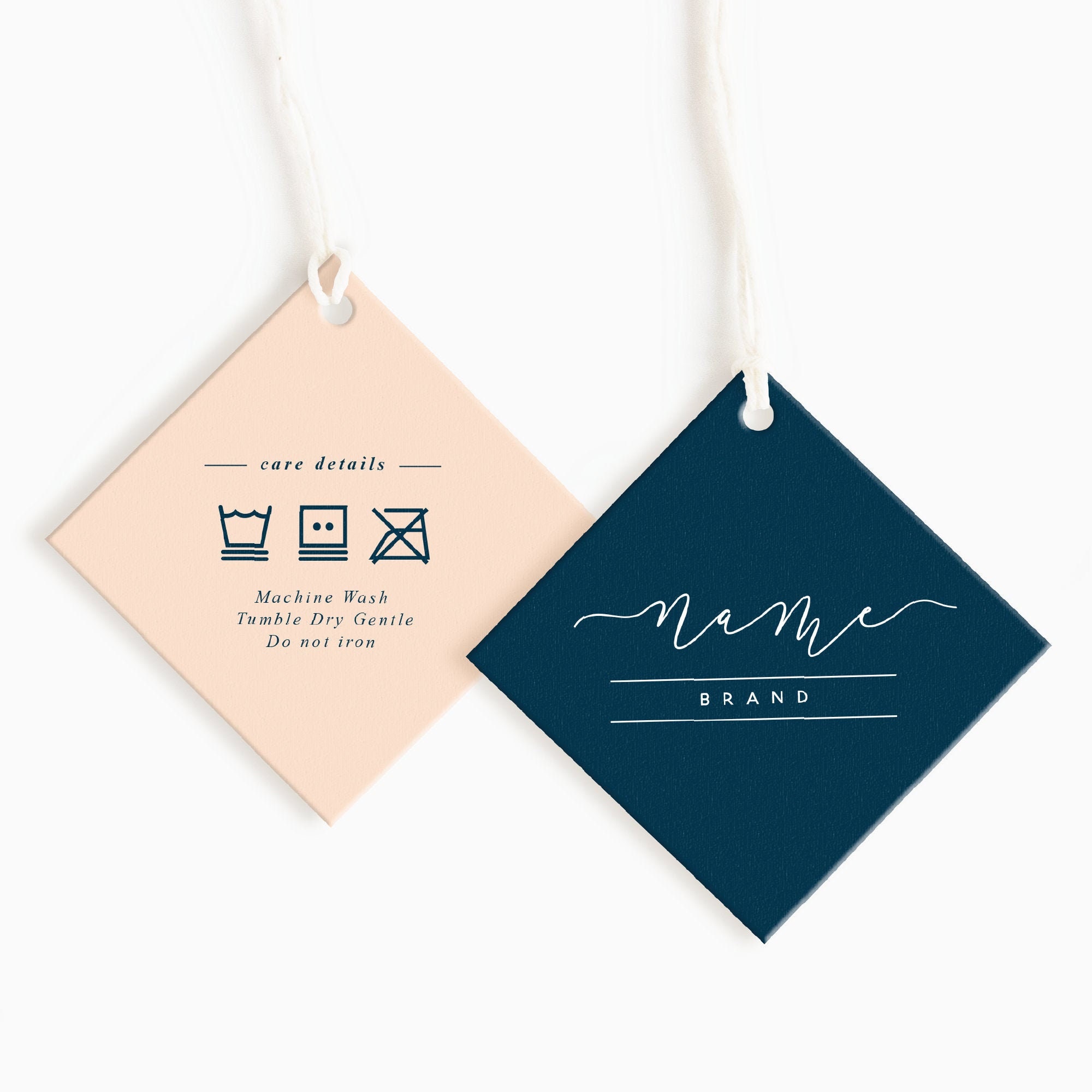 Care Tags Wash care labels Clothing Tags Custom Care Etsy