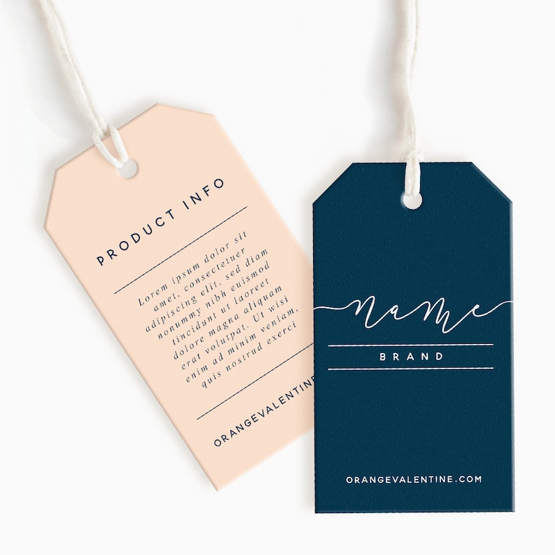 How To Make Custom Tags For Clothing - Best Design Idea