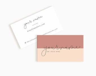 Colorful Business Cards | Custom Business Card design | Feminine Business Card | Small Business Stationery