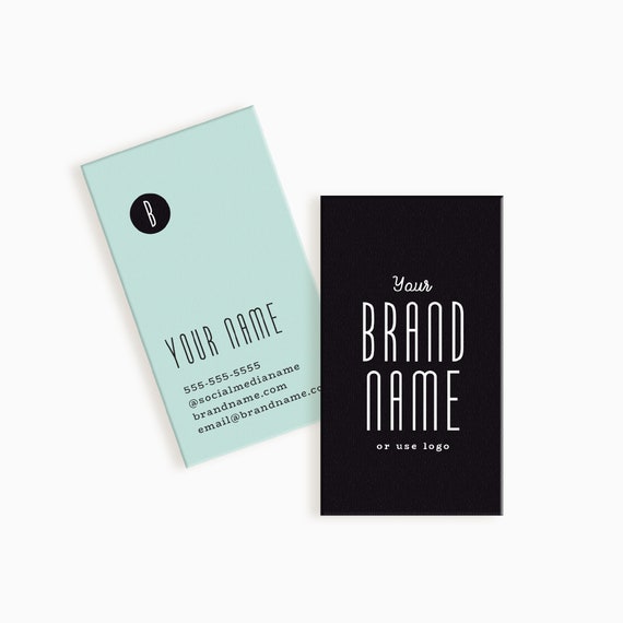 Custom Calling Card Custom Business Cards Unique Business Etsy