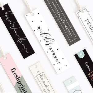 Custom Clothing Hang Tags: Logo Product Tags with String