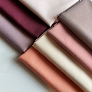 Curated Fat Quarter Bundle | Neutral Solids Bundle | Suzy Quilts Signature Solids |7 Fabrics| Precut Fabric Bundle |Art Gallery Fabrics AGF