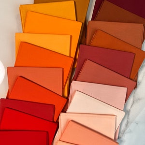 Art Gallery Fabric HARVESTING Full Collection Stash Builder | 22 Fat Quarter Bundle Pack | Art Gallery Fabrics PURE Solids Collection