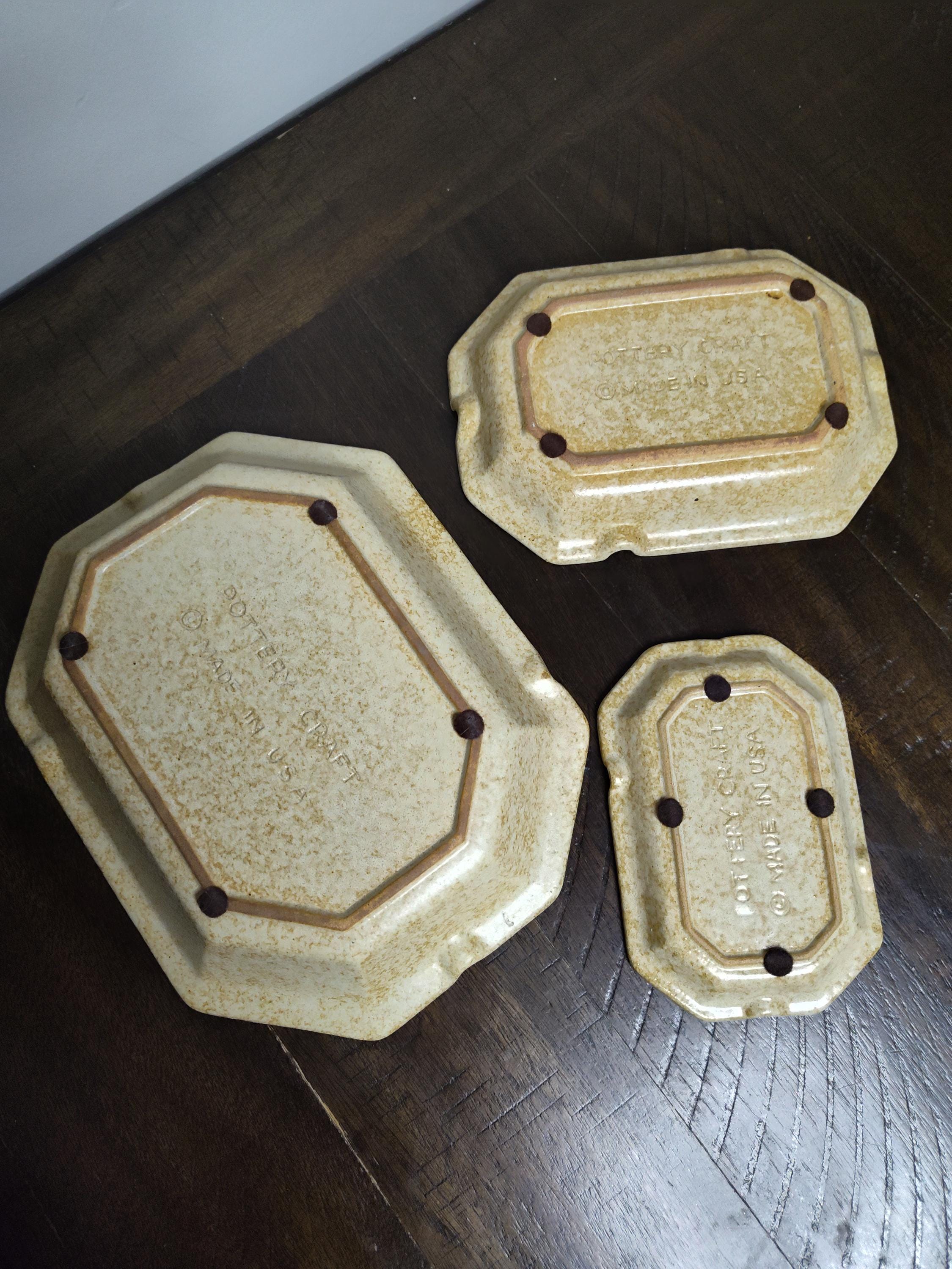 ミッドセンチュリー 陶器 オブジェ 灰皿 インテリア小物 no.2 ミッド