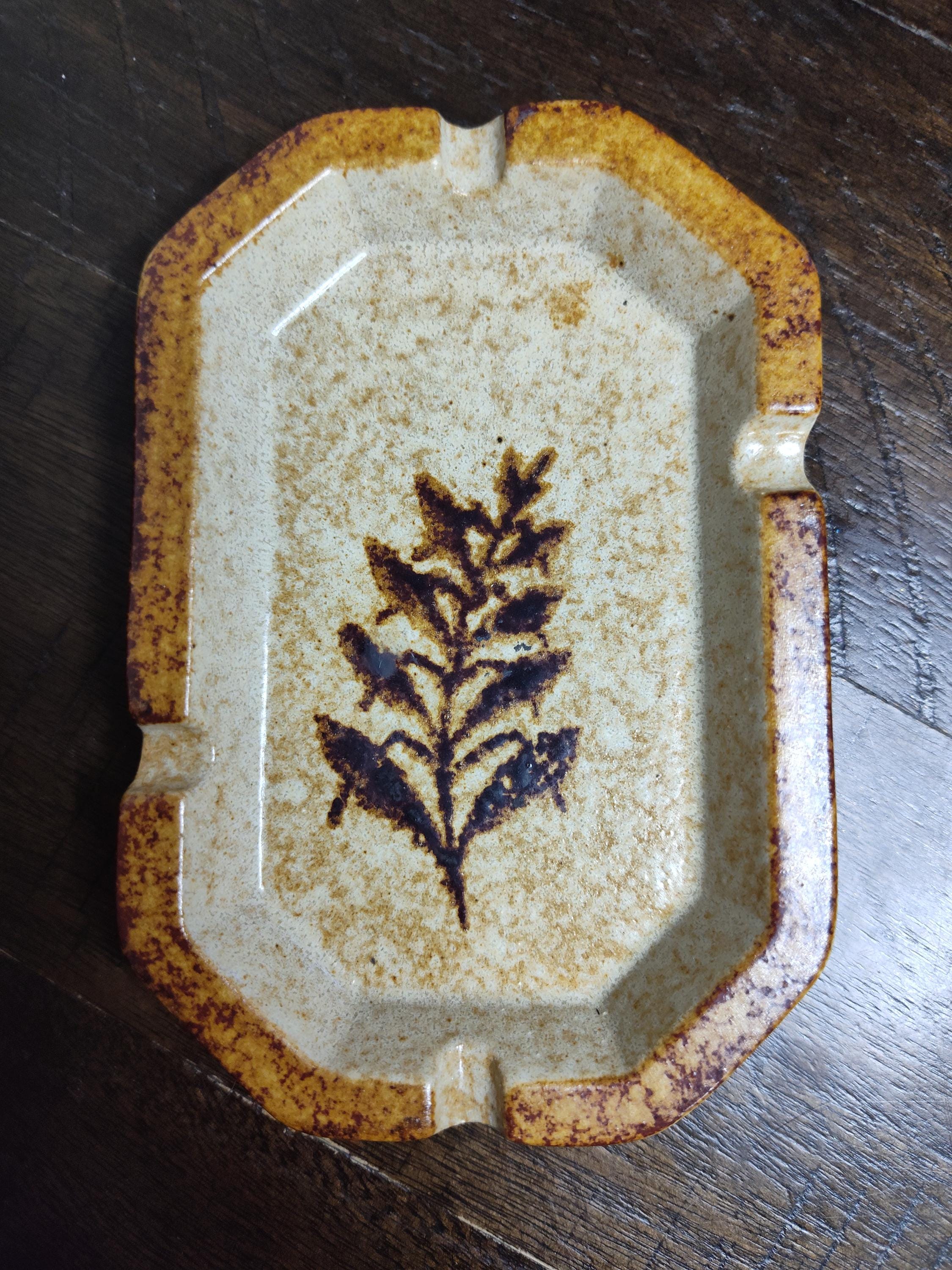 ミッドセンチュリー 陶器 オブジェ 灰皿 インテリア小物 no.2 ミッド