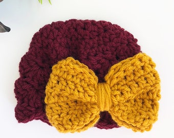 Crochet Infant Hat - Adoption Fundraiser - Booties NOT included