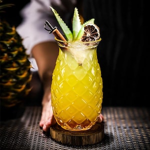 Pineapple Glassware Etsy UK