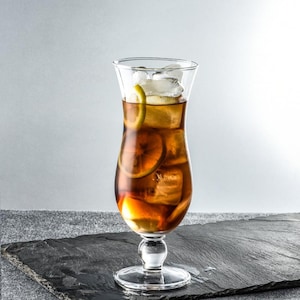 Classic Hurricane Glass – 400ml Crystal Stemware for Iced Tea, Cocktails & Lemonade,  Drinkware, Patio and Garden Party Gift