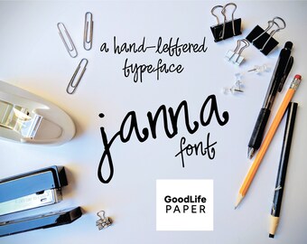 Elegant Handwritten Script Font | Modern Calligraphy Typeface for Digital Design