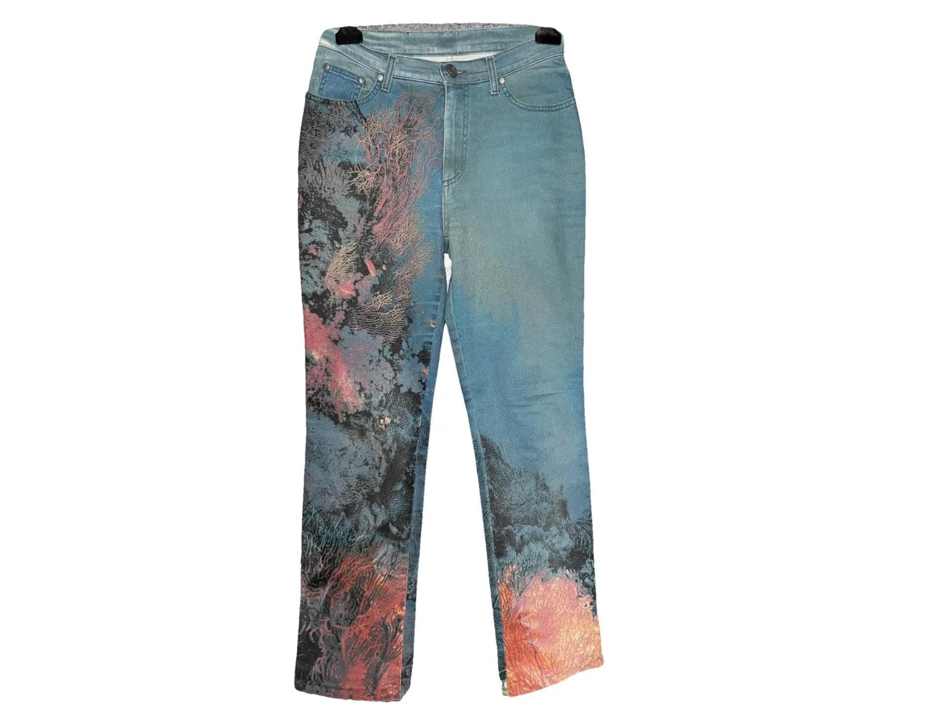 Cavalli Jeans | Vintage Pants | Roberto Just Cavalli Coral 1990s 