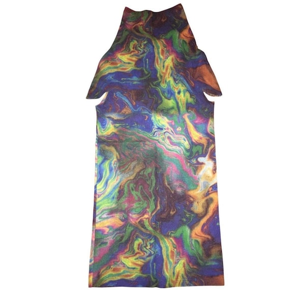 Maison Margiela, Maison Martin Margiela Dress Womens S Multi Excellent 90s Archive Wool Vintage