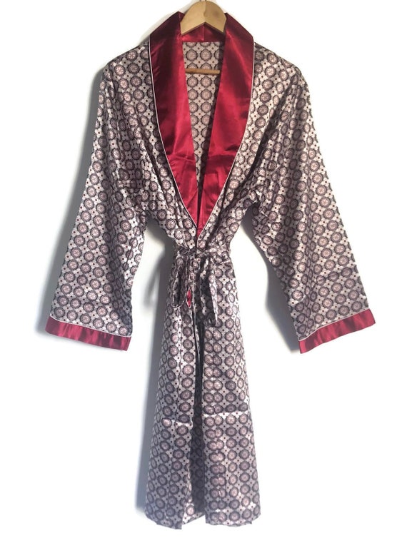 Mens Robe | Smoking Jacket | Boho Dressing Gown |… - image 1