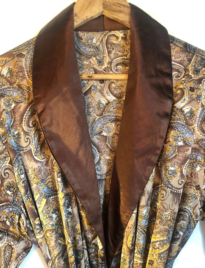 satin robe jacket