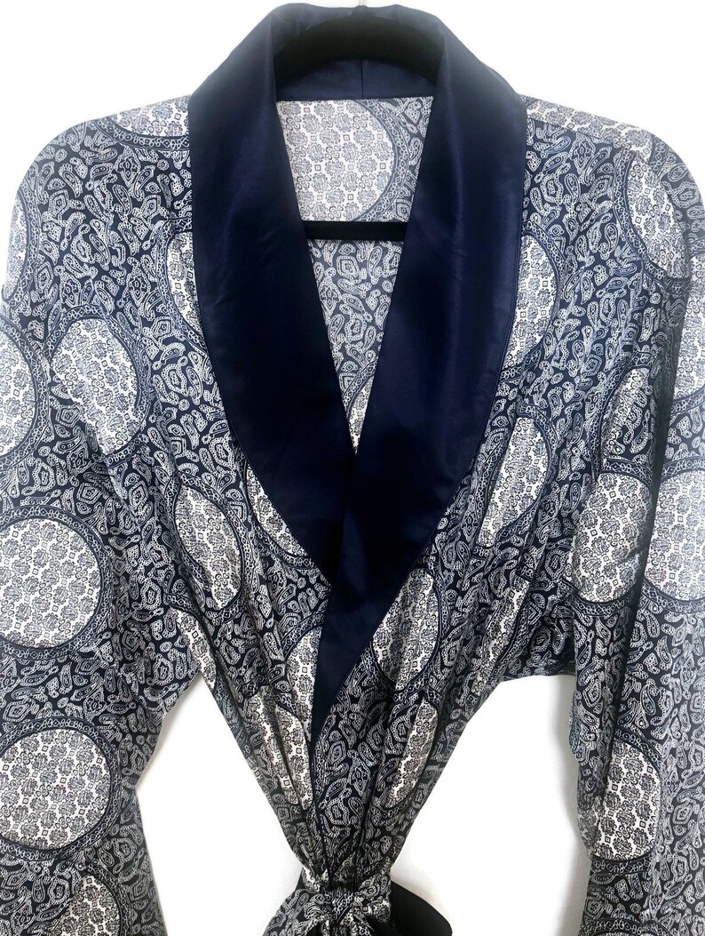 satin robe jacket
