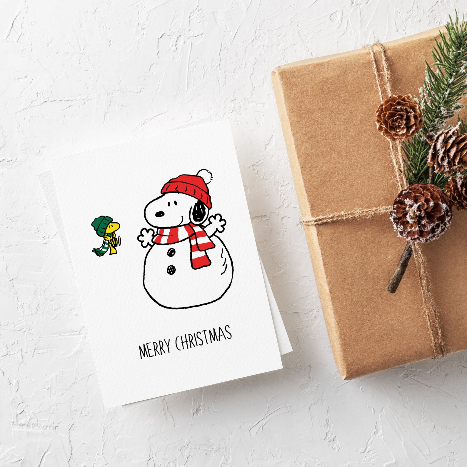 Snoopy Christmas Card, Digital Download, Printable Card - Etsy