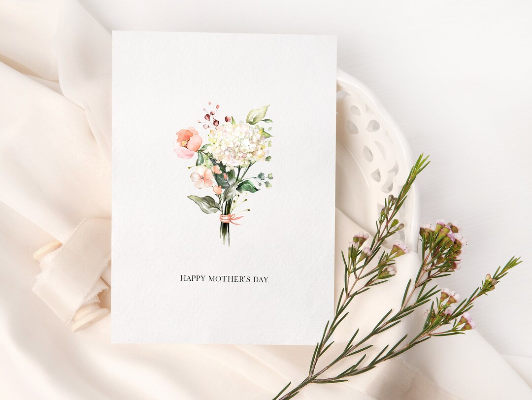 Editable Happy Mother's Day Printable Card, Happy Mother's Day, Happy ...