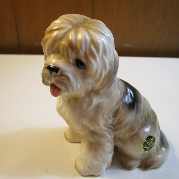 Josef Originals Vintage 1982 Mama English Sheep Dog Figurine Made In Japan