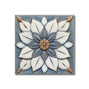 Ceramic Tile Blue And Copper Vintage Moroccan Design Kitchen Backsplash Tile Decorative Blue Bathroom Shower Wall Tiles Moroccan Accent Tile